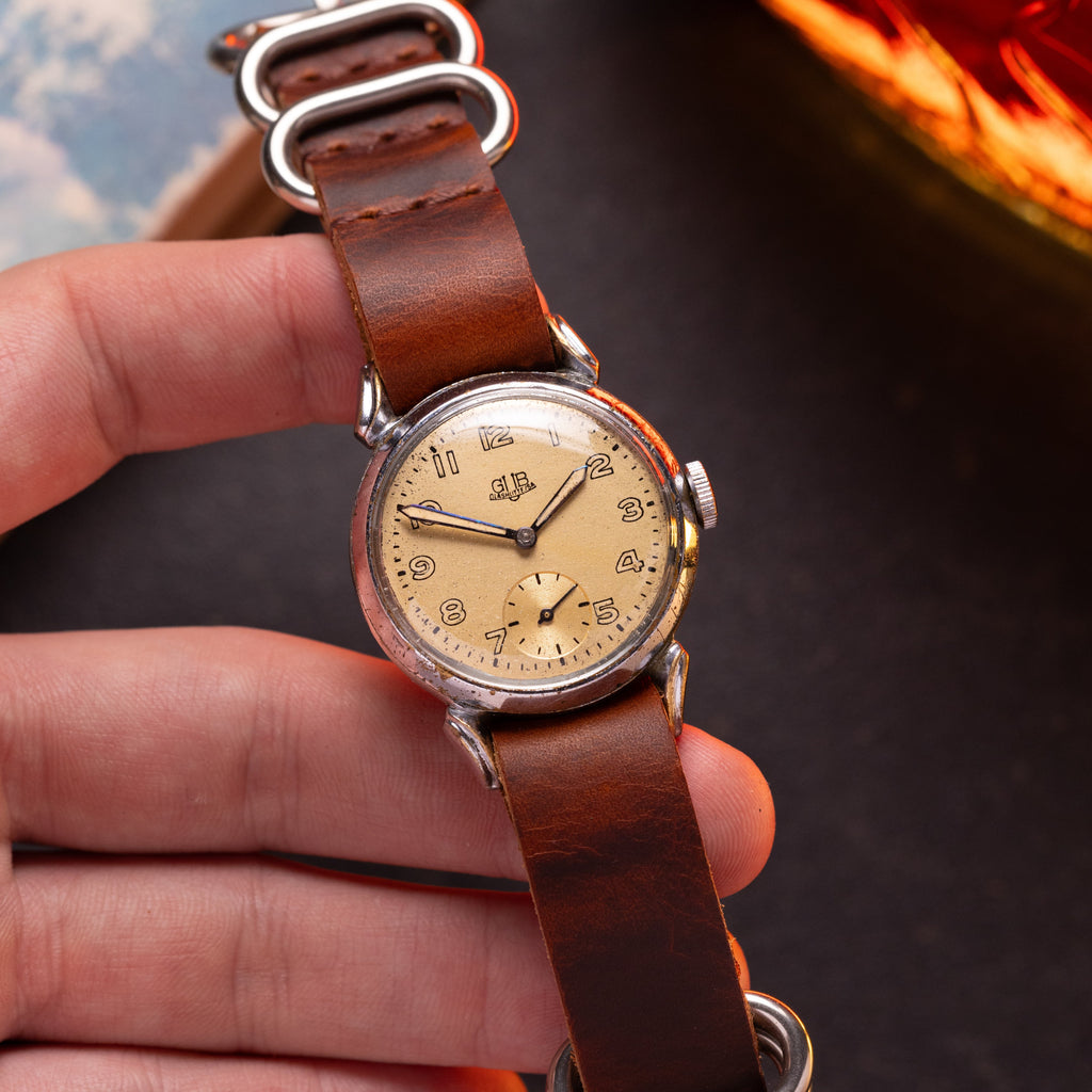 Vintage watch "GUB Glashutte Original" from 1950's - VintageDuMarko