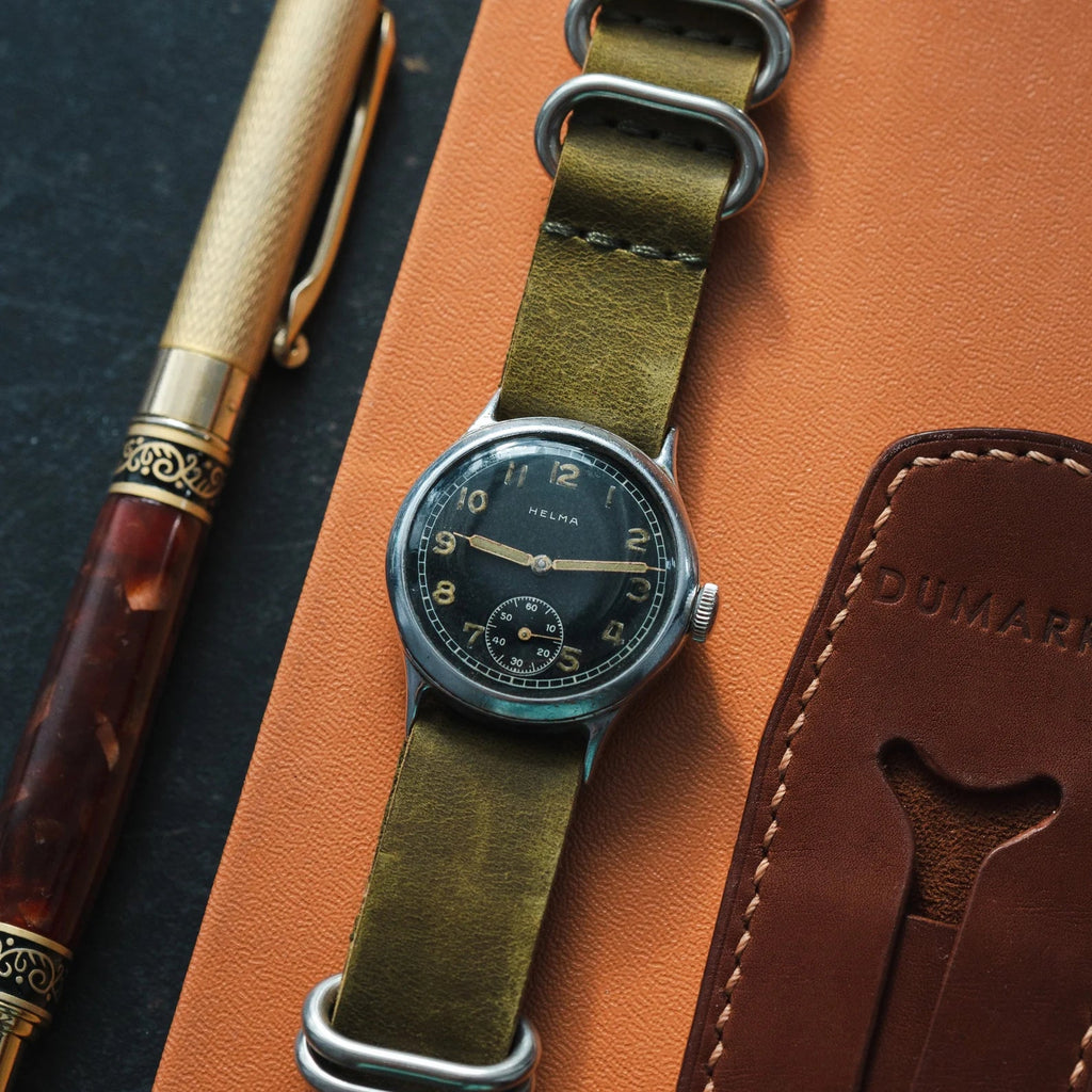 Vintage Watch "Helma DH", Swiss Military Watch - VintageDuMarko