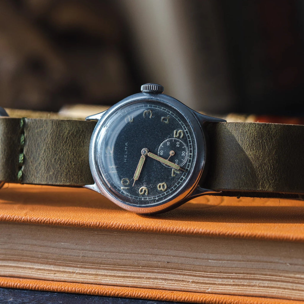 Vintage Watch "Helma DH", Swiss Military Watch - VintageDuMarko