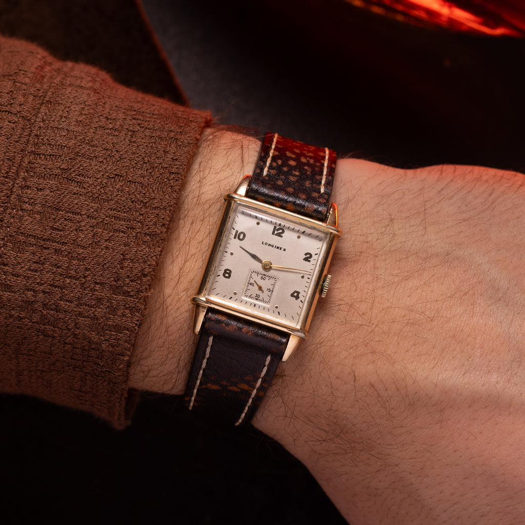 Vintage watch "Longines" Tank, 10k Gold Filled - VintageDuMarko