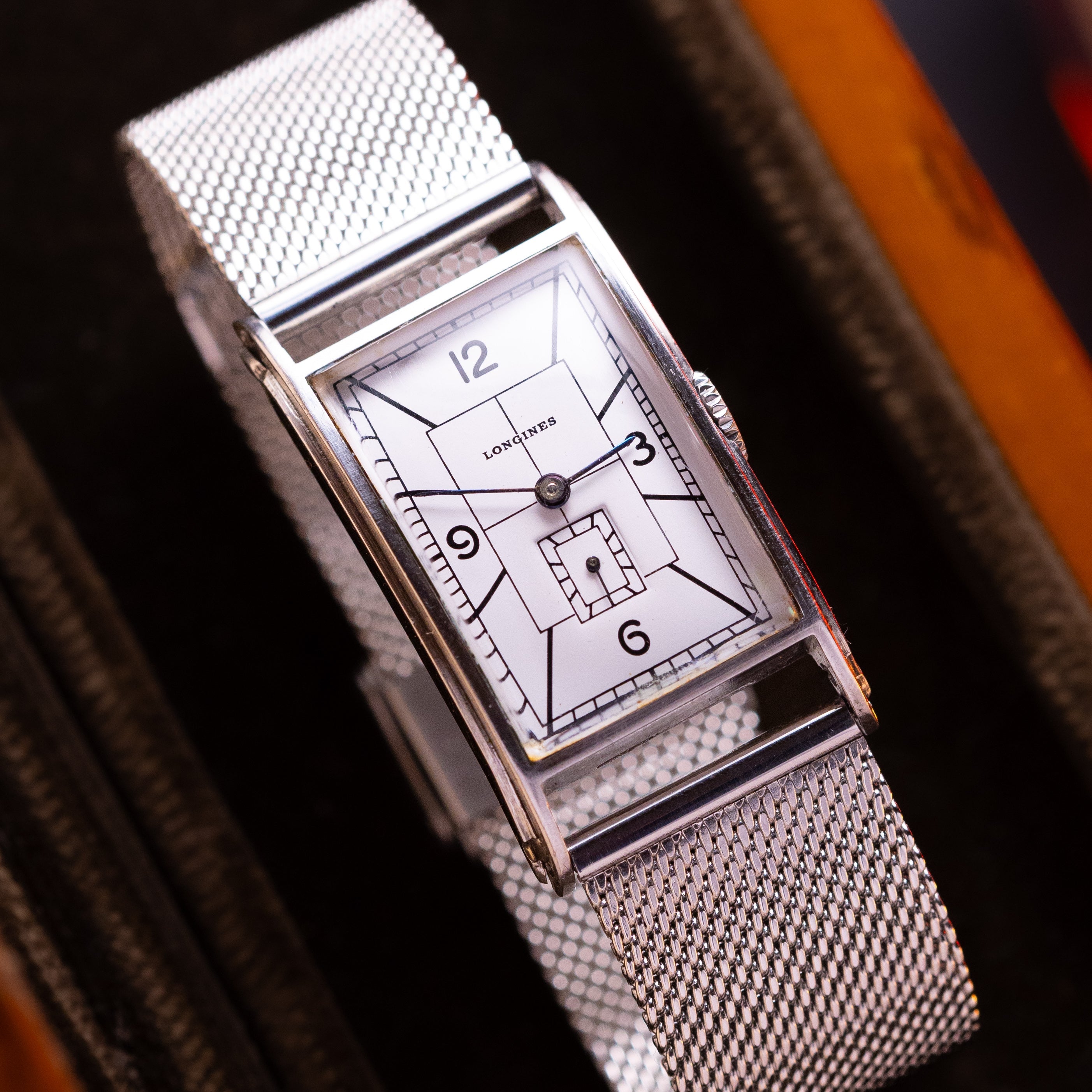 Vintage longines tank watch on sale