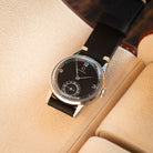 Vintage Watch "Omega" with Black Dial, Rare Swiss Watch - VintageDuMarko