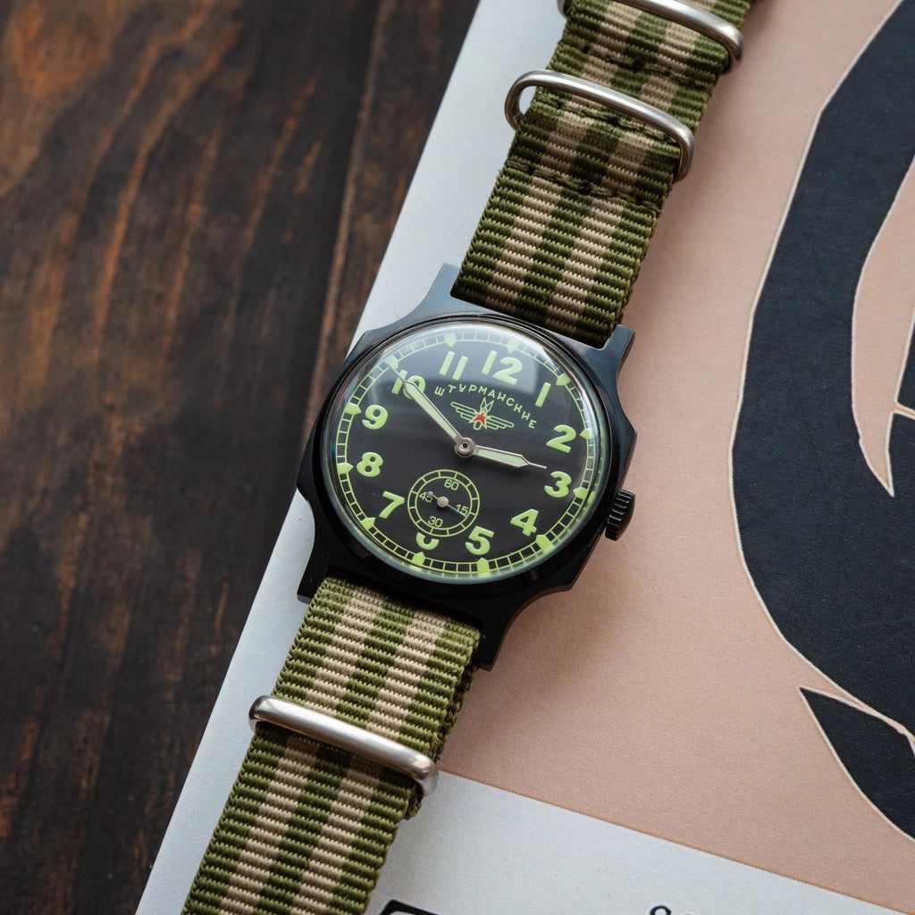 Vintage Watch "Poljot Sturmanskie Gagarin", Soviet Military Famous Watch - VintageDuMarko