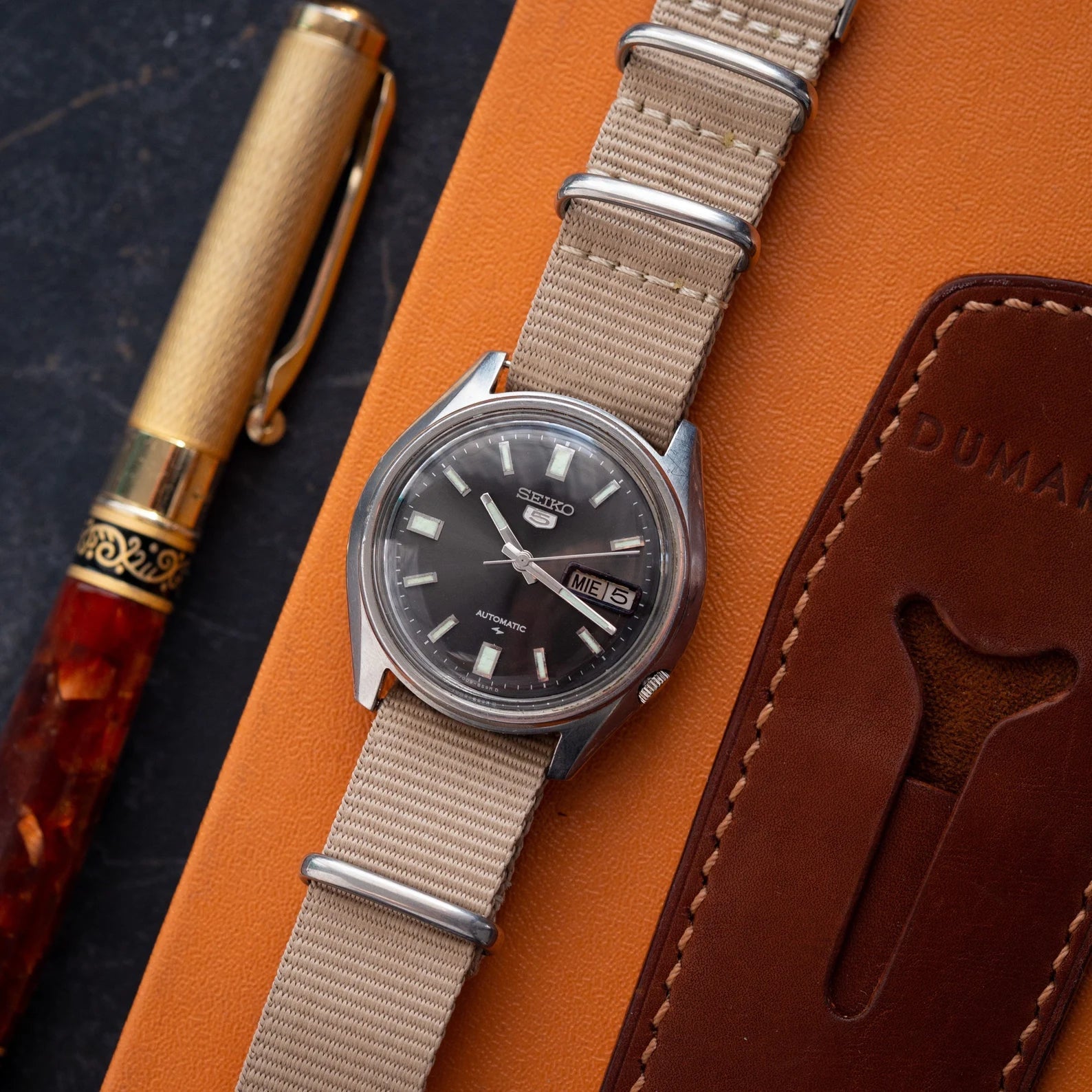 Vintage Watch "Seiko 5", Automatic Japan Watch in Great Condition - VintageDuMarko