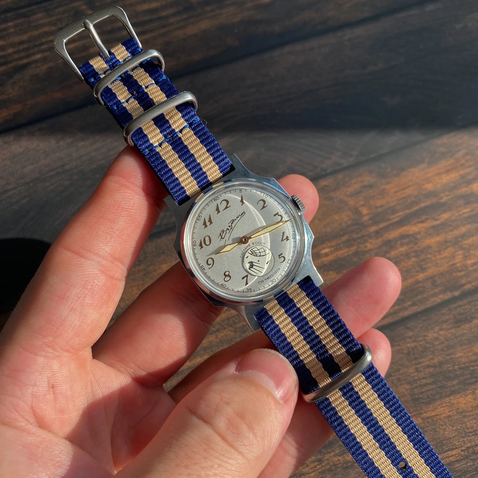 Vintage Watch «Sputnik» - Space Theme Sputnik Watch - VintageDuMarko