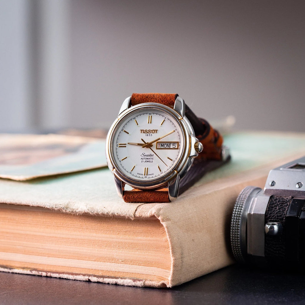 Vintage Watch "Tissot SeaStar", Automatic Swiss Watch with Water Resistance - VintageDuMarko