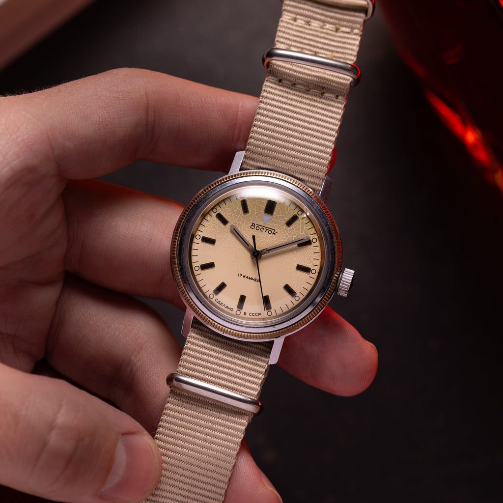 Vintage "Wostok (Vostok)" Mens Rare Mechanical Military Old Watch - VintageDuMarko